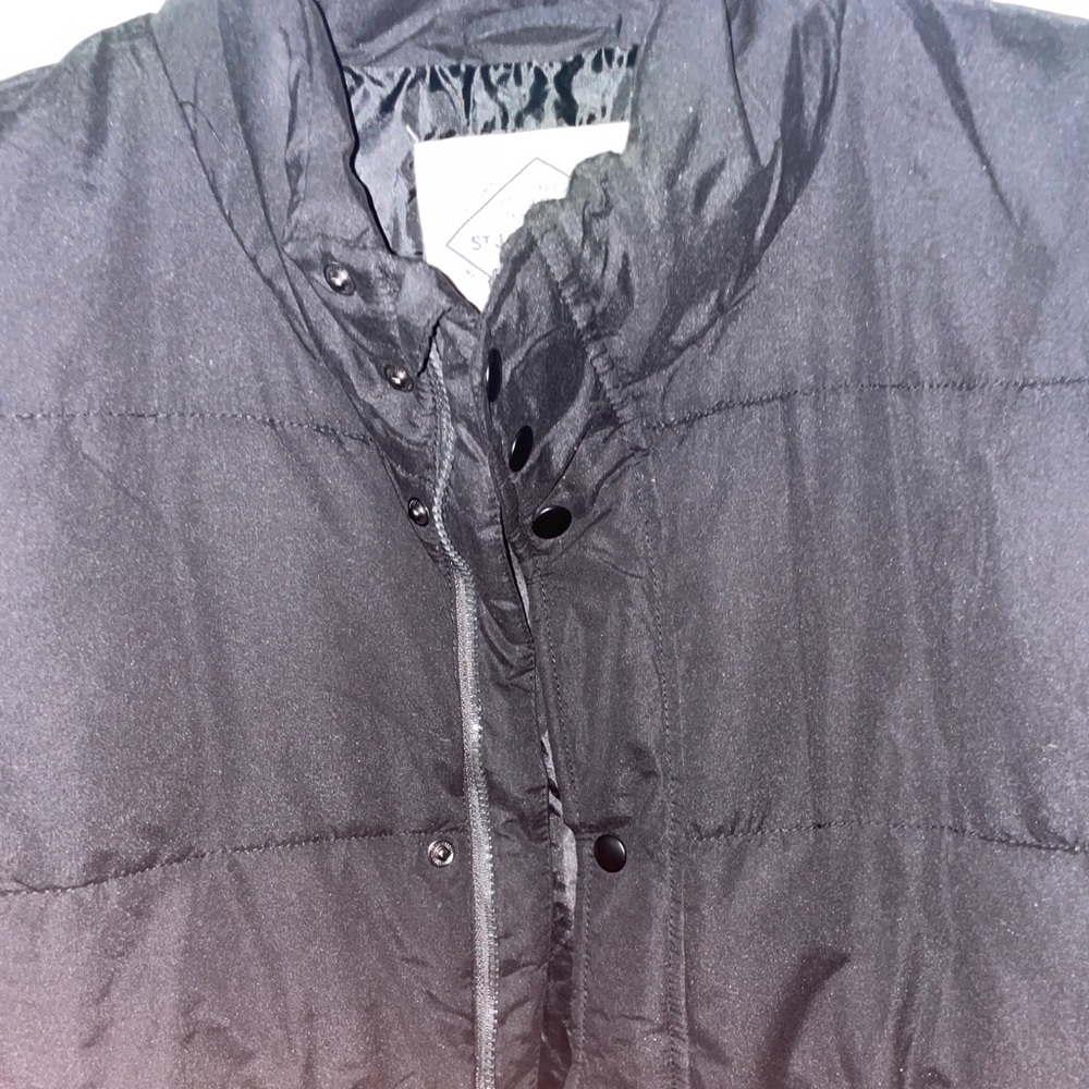 Mens oversized puffer vest